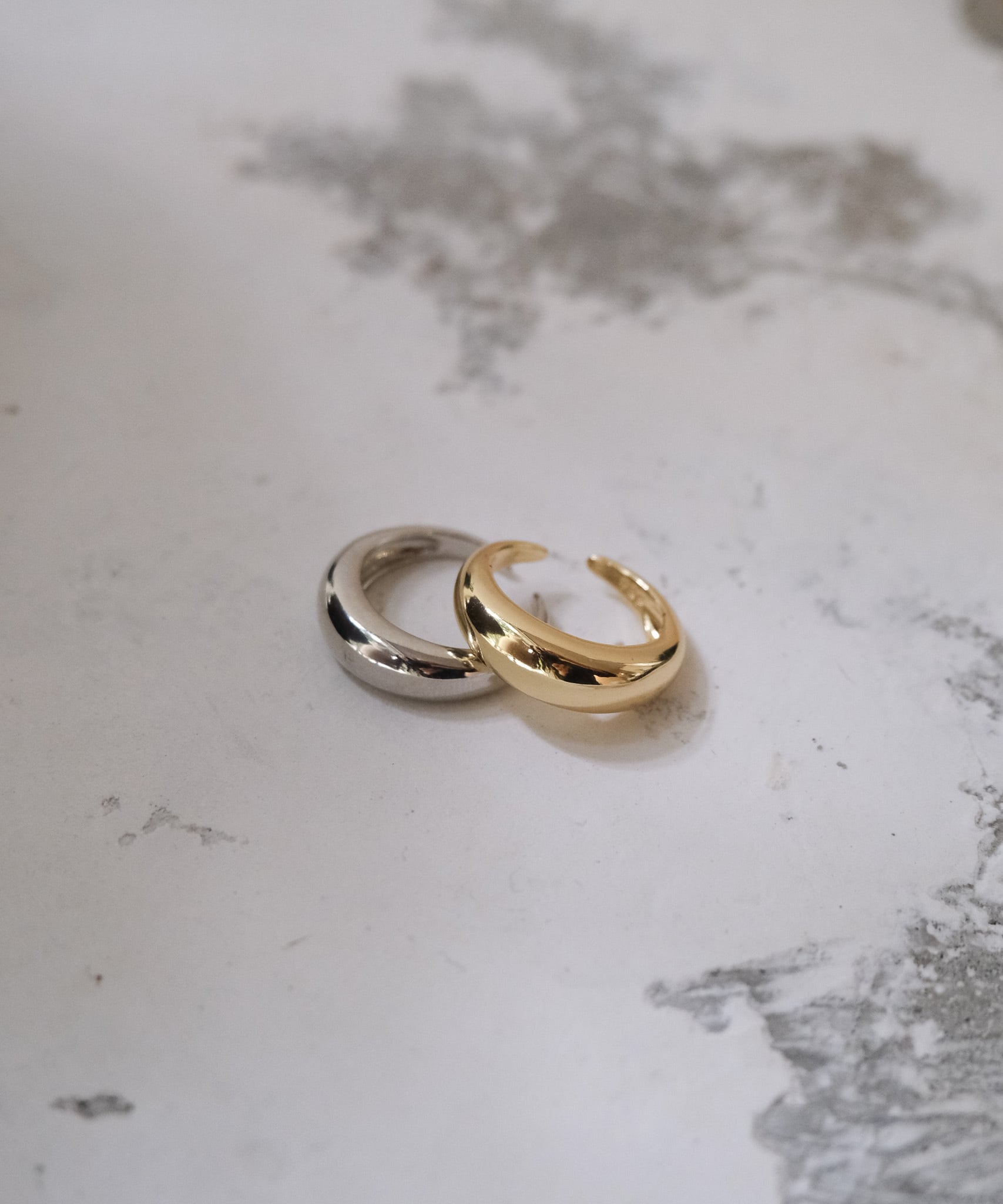BICOLOR VOLUME RING(バイカラーボリュームリング or イヤーカフ )