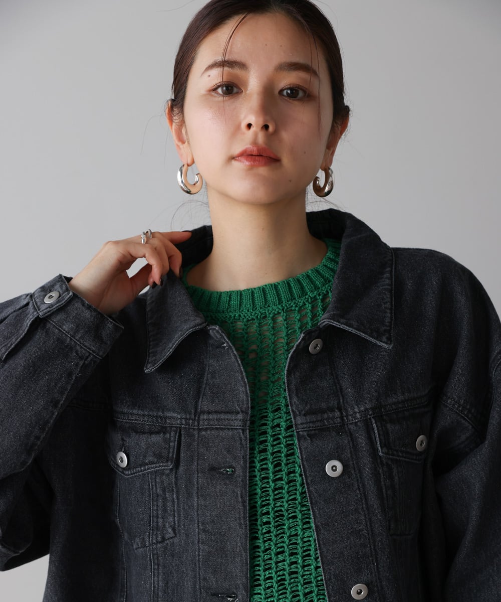FRINGE DENIM JACKET(フリンジデニムジャケット)