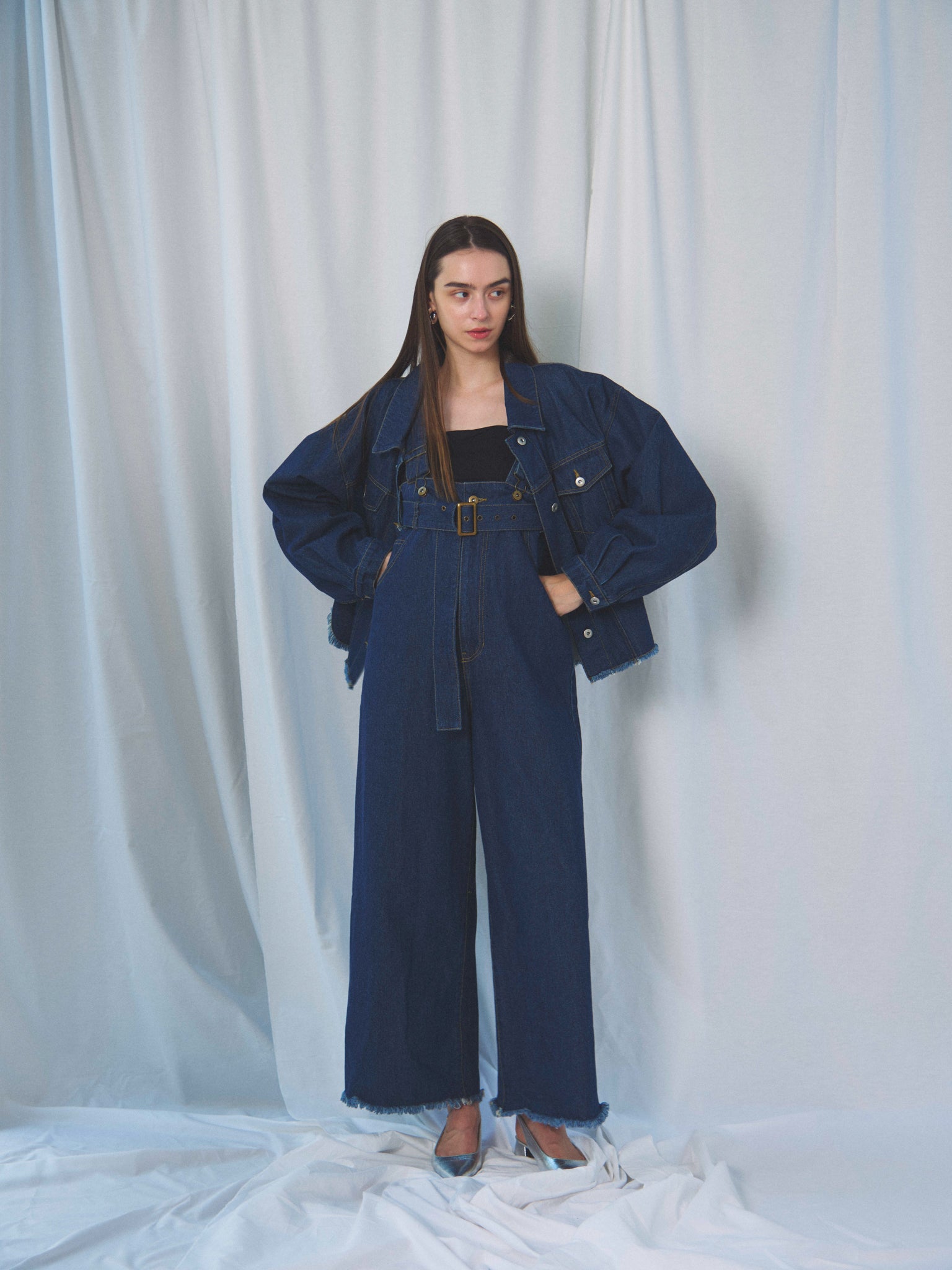 FRINGE DENIM JACKET(フリンジデニムジャケット)