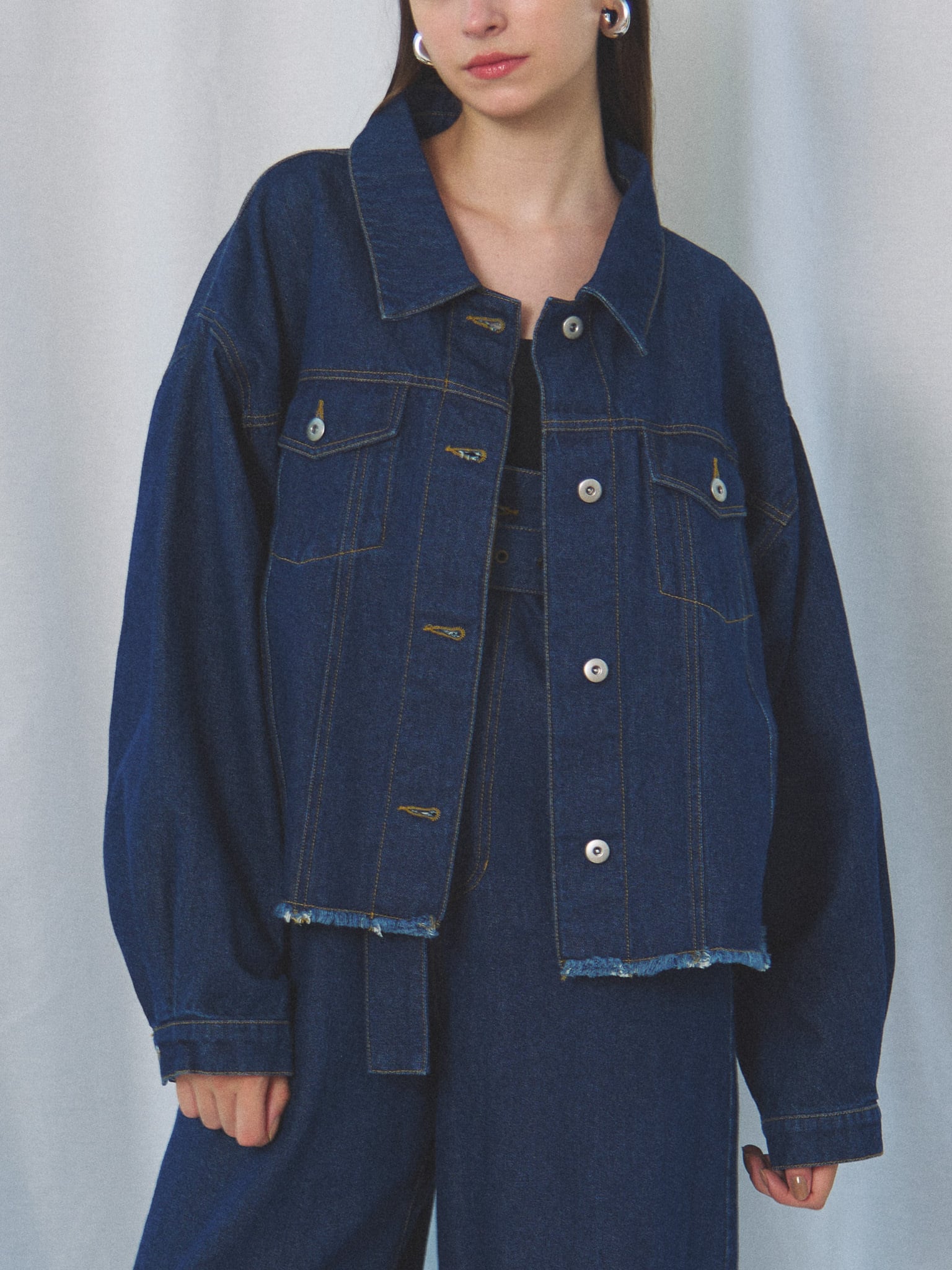 FRINGE DENIM JACKET(フリンジデニムジャケット)