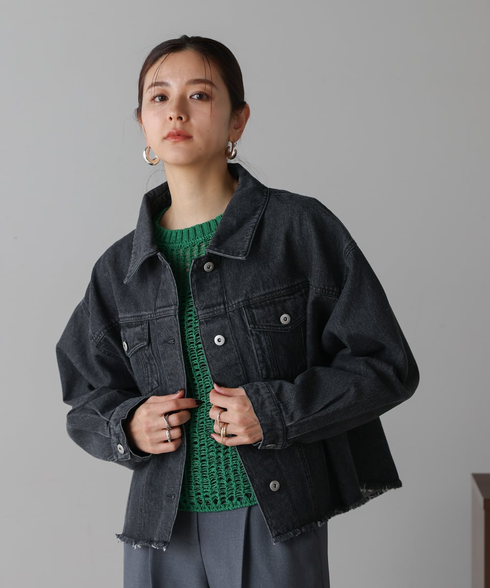 FRINGE DENIM JACKET(フリンジデニムジャケット)