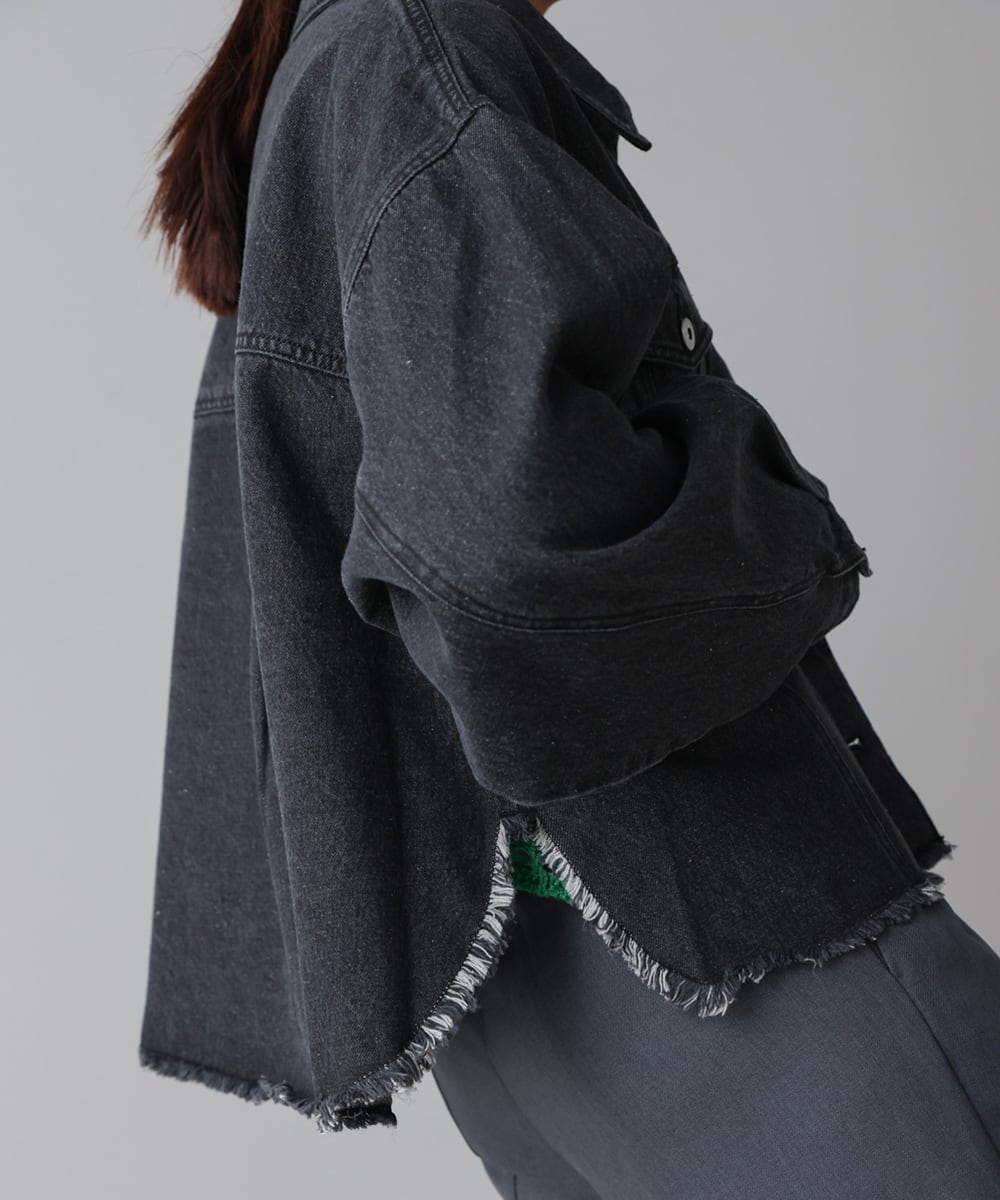 FRINGE DENIM JACKET(フリンジデニムジャケット)