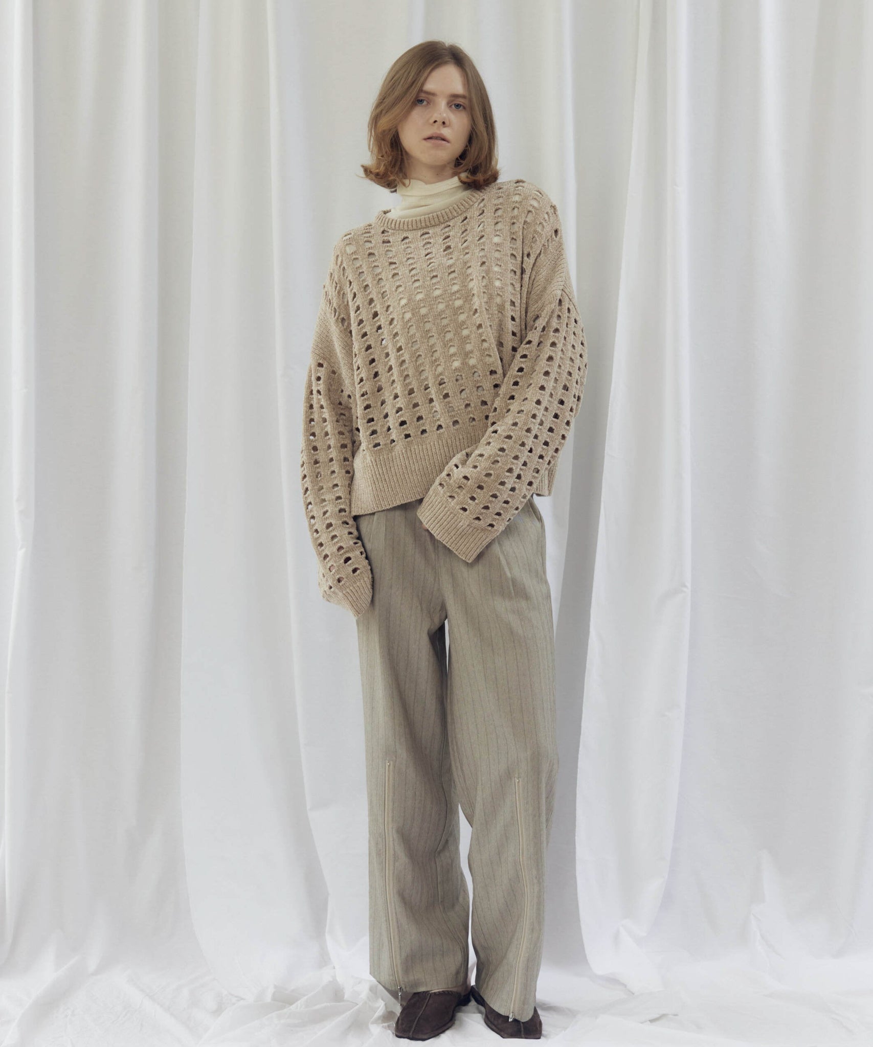 MORE MESH KNIT (モールメッシュニット)