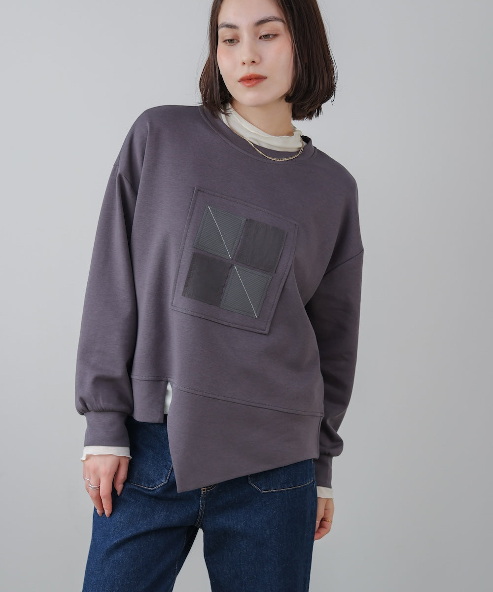 スクエアアートプルオーバー