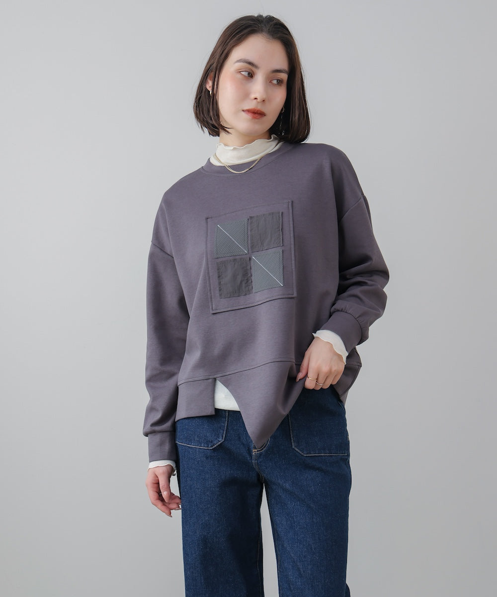 スクエアアートプルオーバー