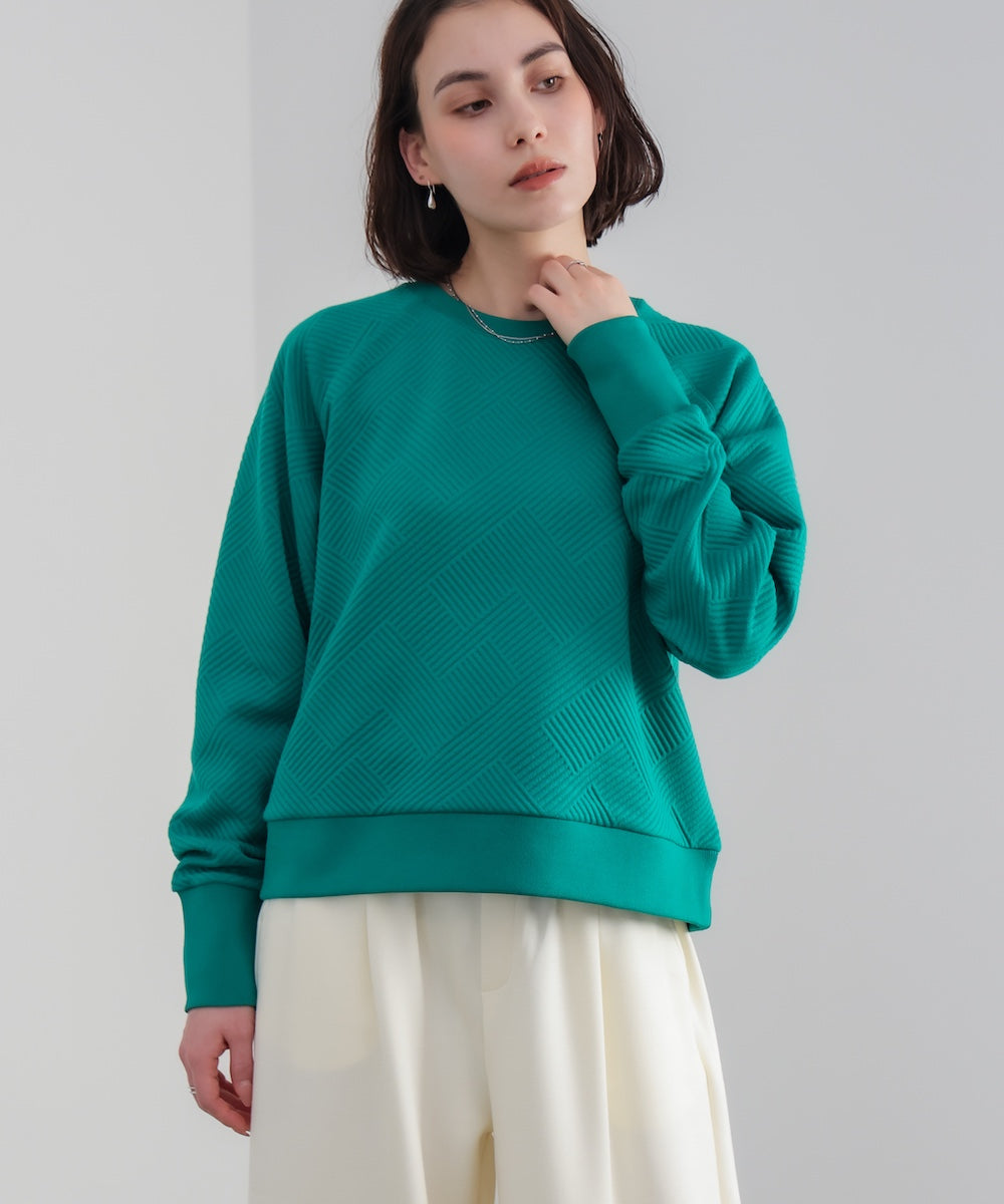 ジャガードプルオーバー