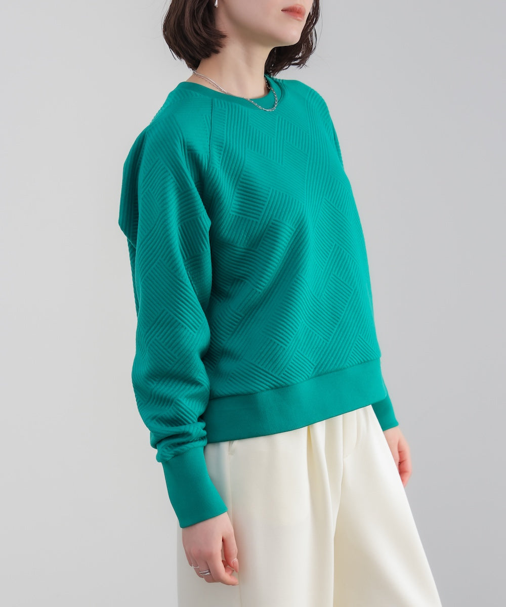 ジャガードプルオーバー