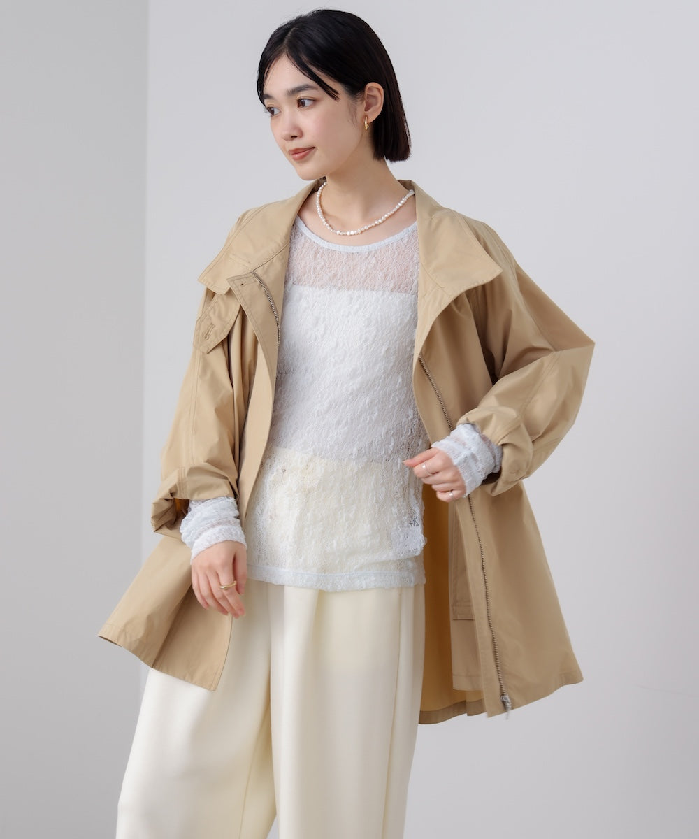 【WEB限定】ストレッチレースプルオーバー