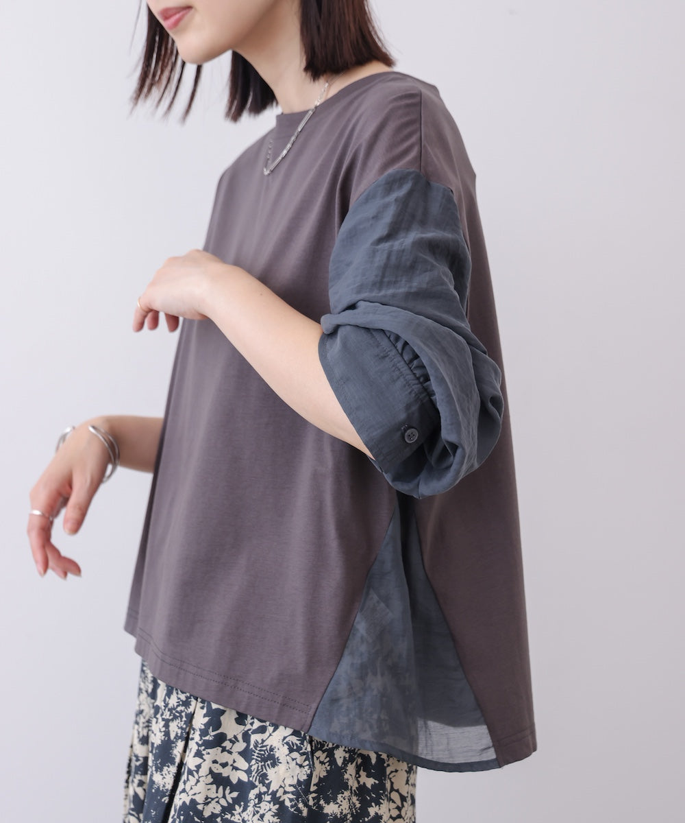 タックスリーブプルオーバー