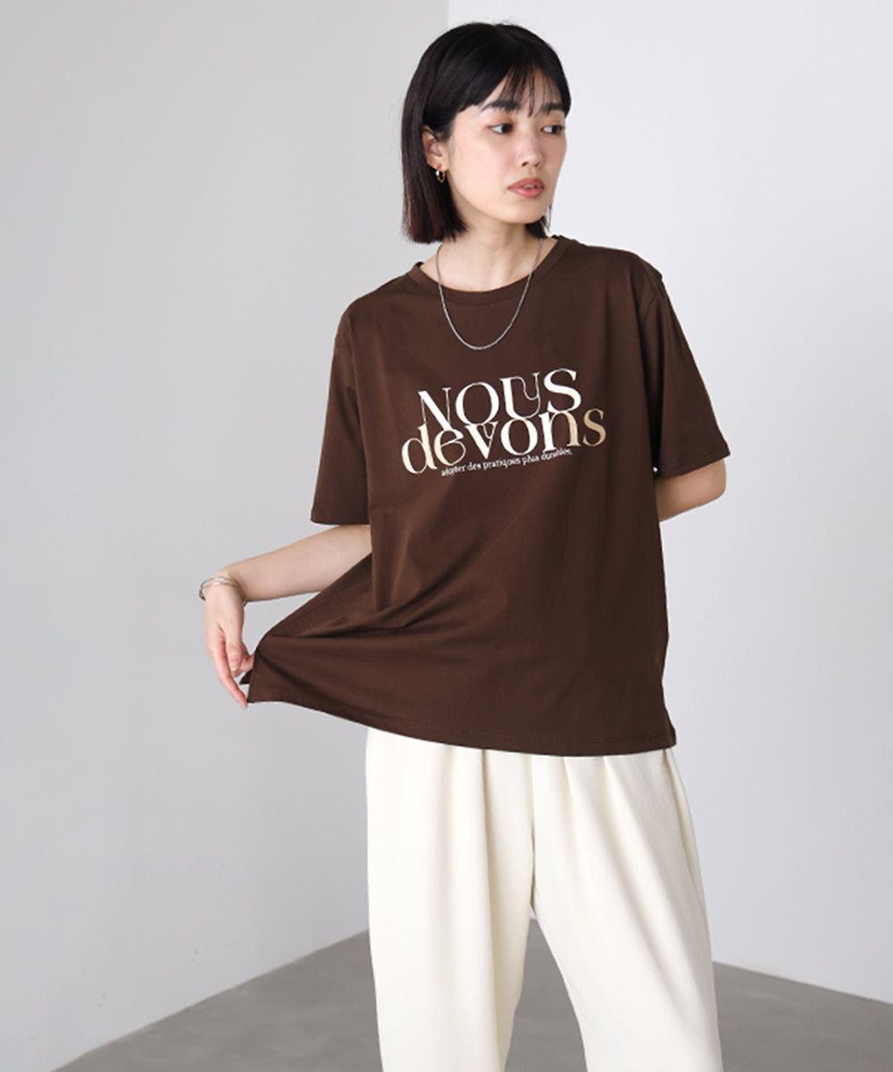 ニュアンスロゴTee
