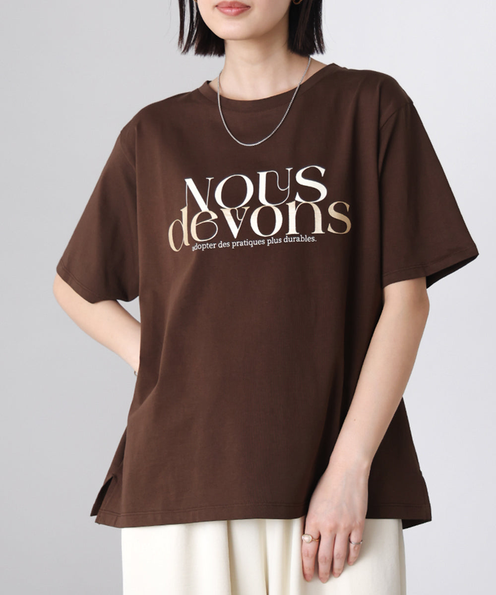 ニュアンスロゴTee