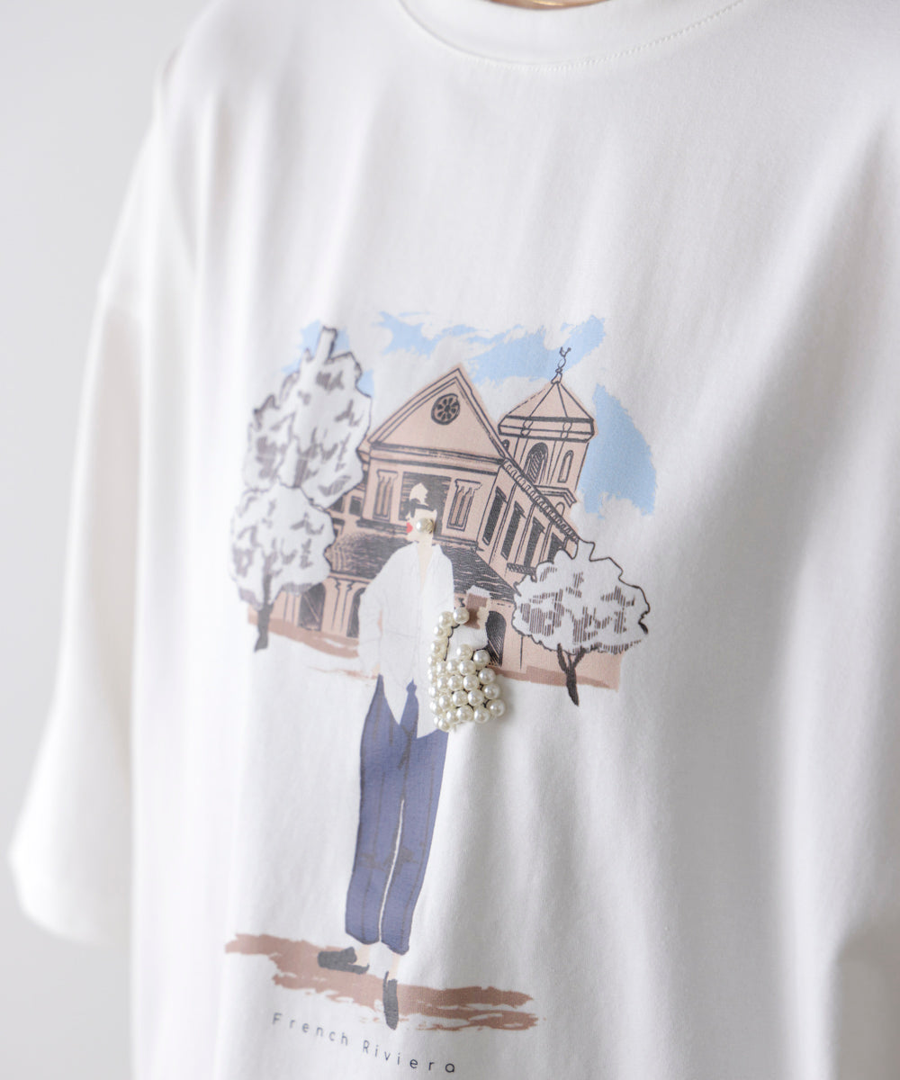 ドールモチーフTシャツ