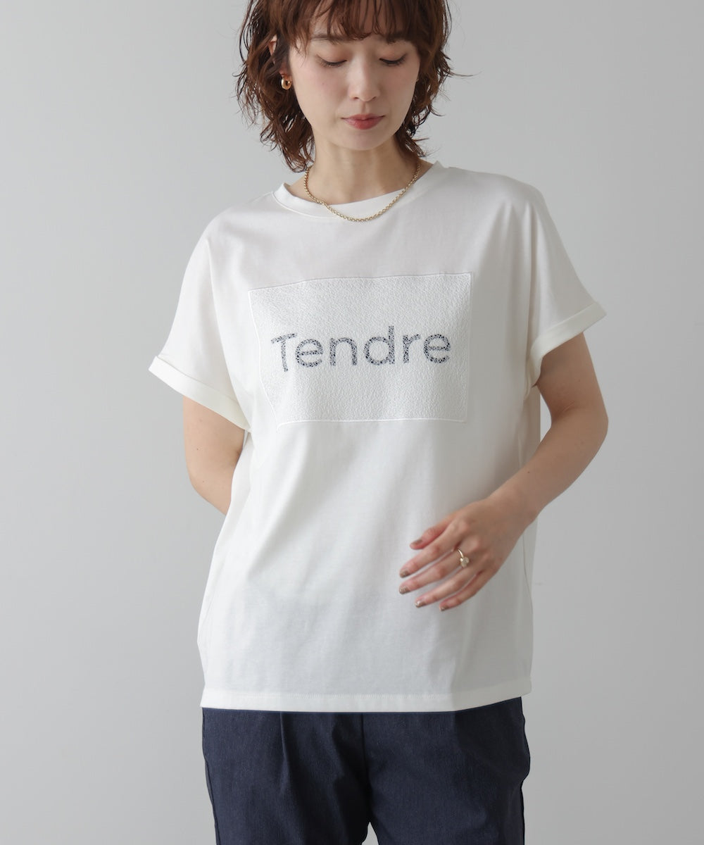 レースロゴフレンチTシャツ