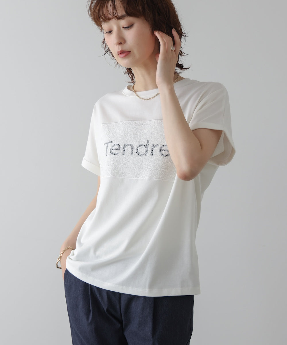 レースロゴフレンチTシャツ