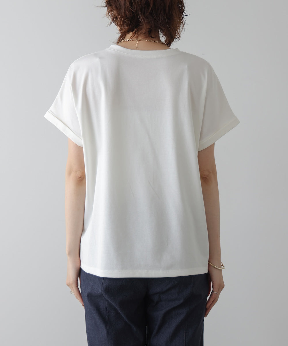 レースロゴフレンチTシャツ