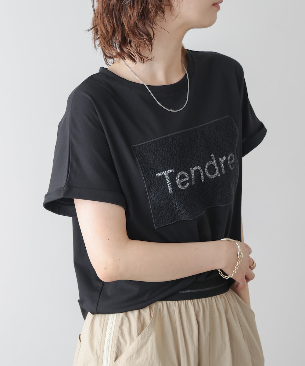 レースロゴフレンチTシャツ