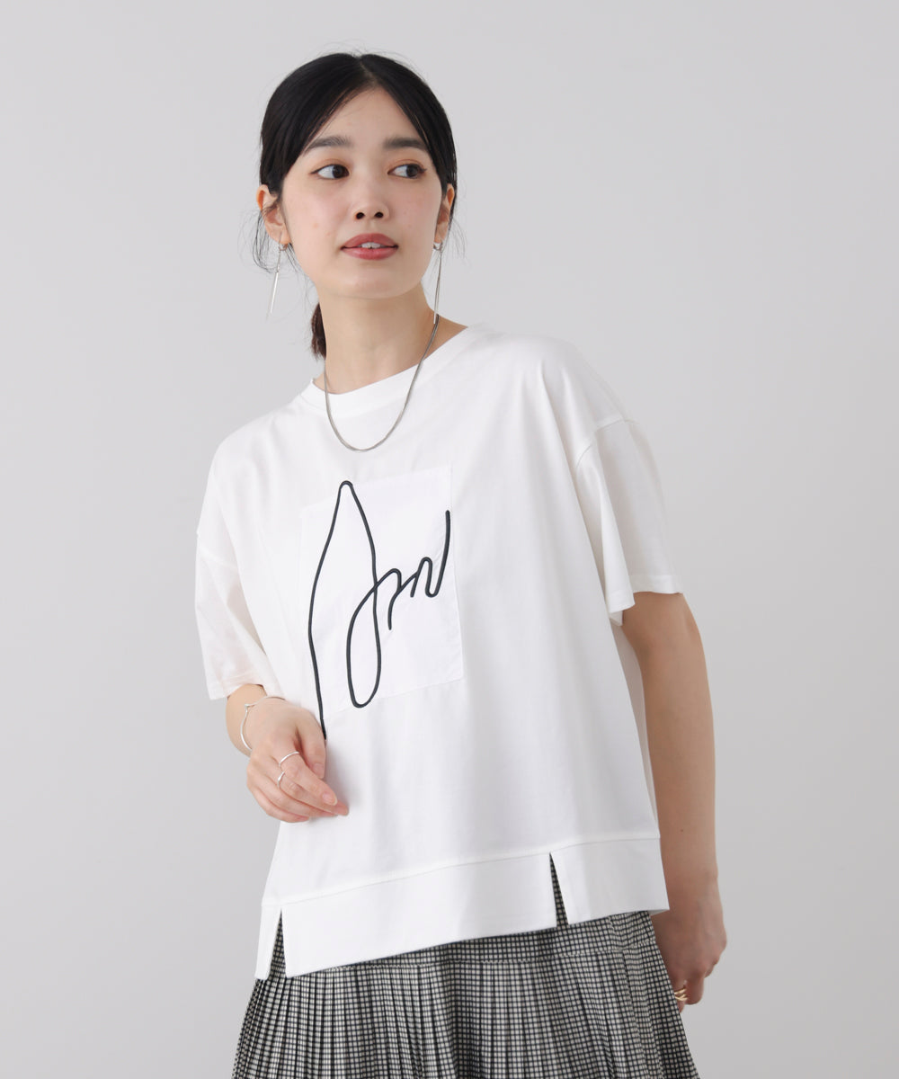 アートロゴカットソー