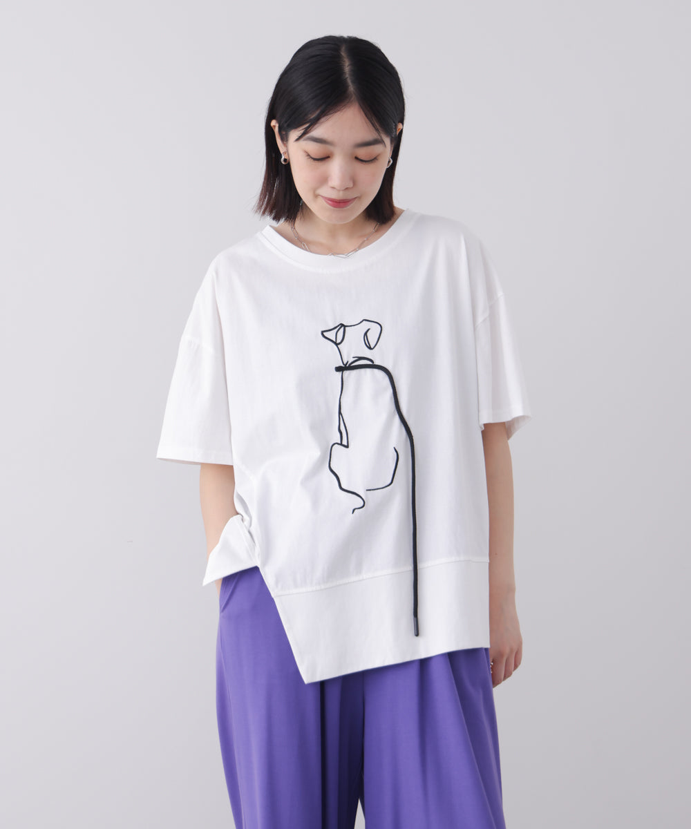 ドック刺しゅうTシャツ