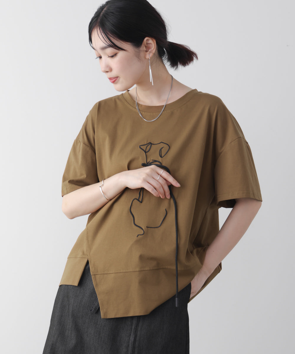ドック刺しゅうTシャツ