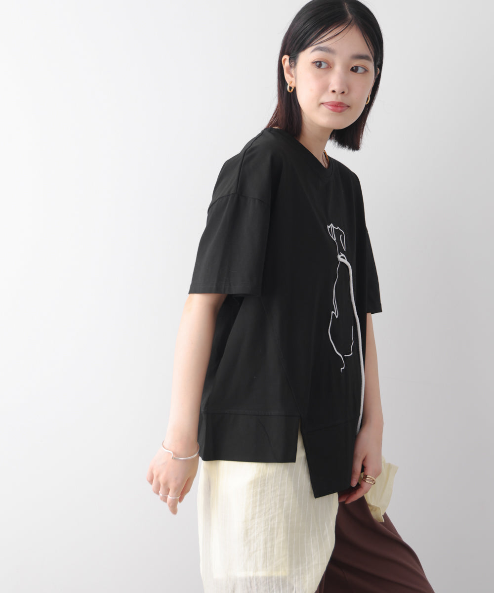 ドック刺しゅうTシャツ