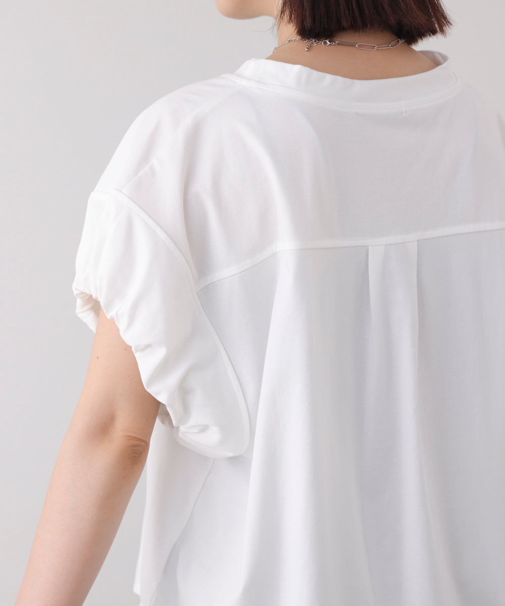 袖バルーンTシャツ