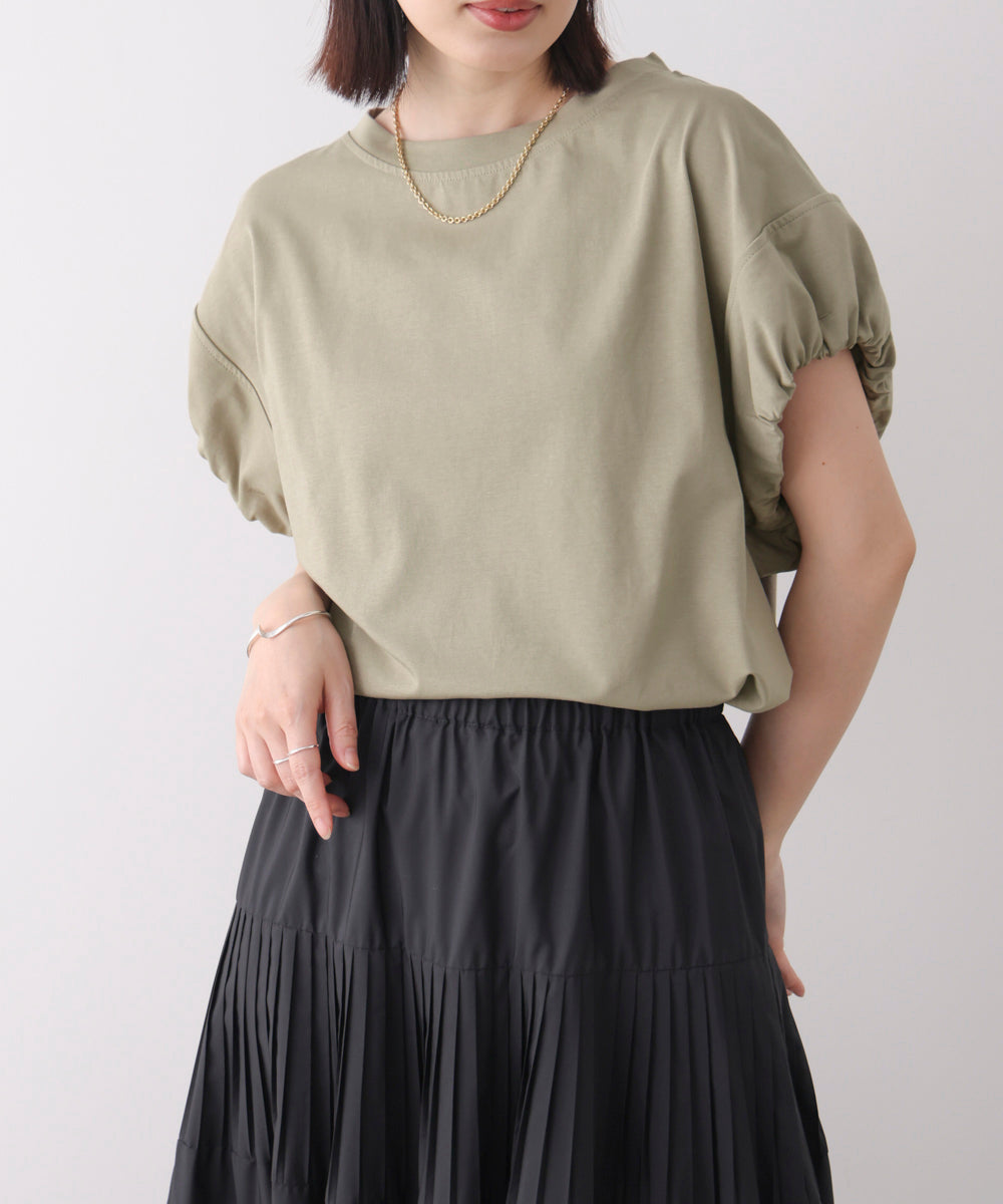 袖バルーンTシャツ