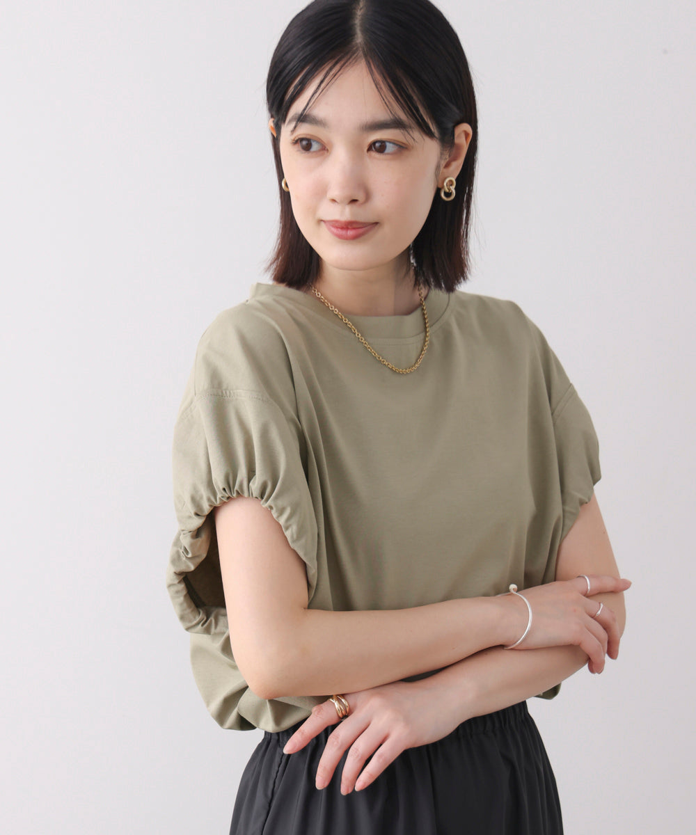 袖バルーンTシャツ