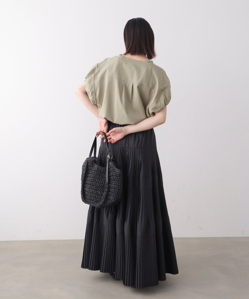 袖バルーンTシャツ