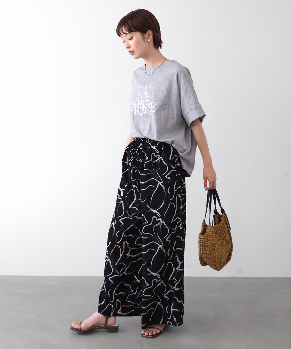 ミラーホットフィックスロゴTシャツ