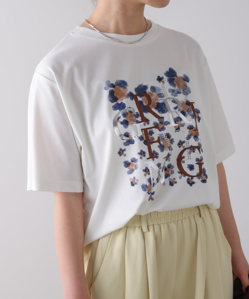 箔×レオパTシャツ