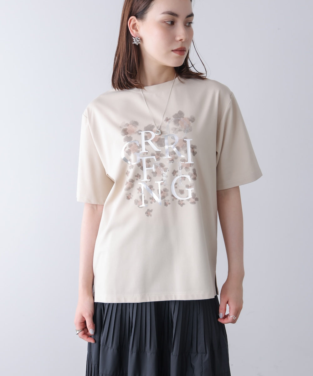 箔×レオパTシャツ