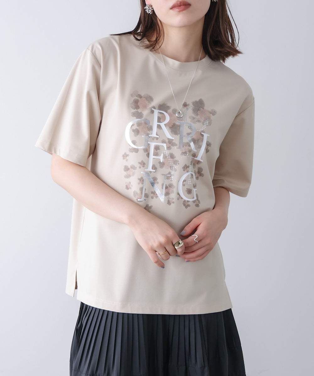 箔×レオパTシャツ