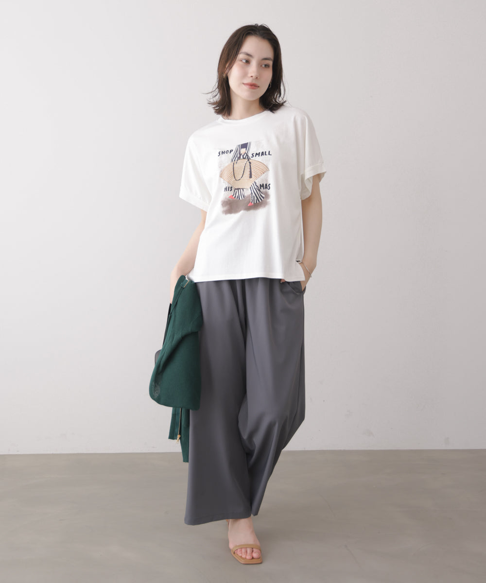 レディバッグモチーフTシャツ