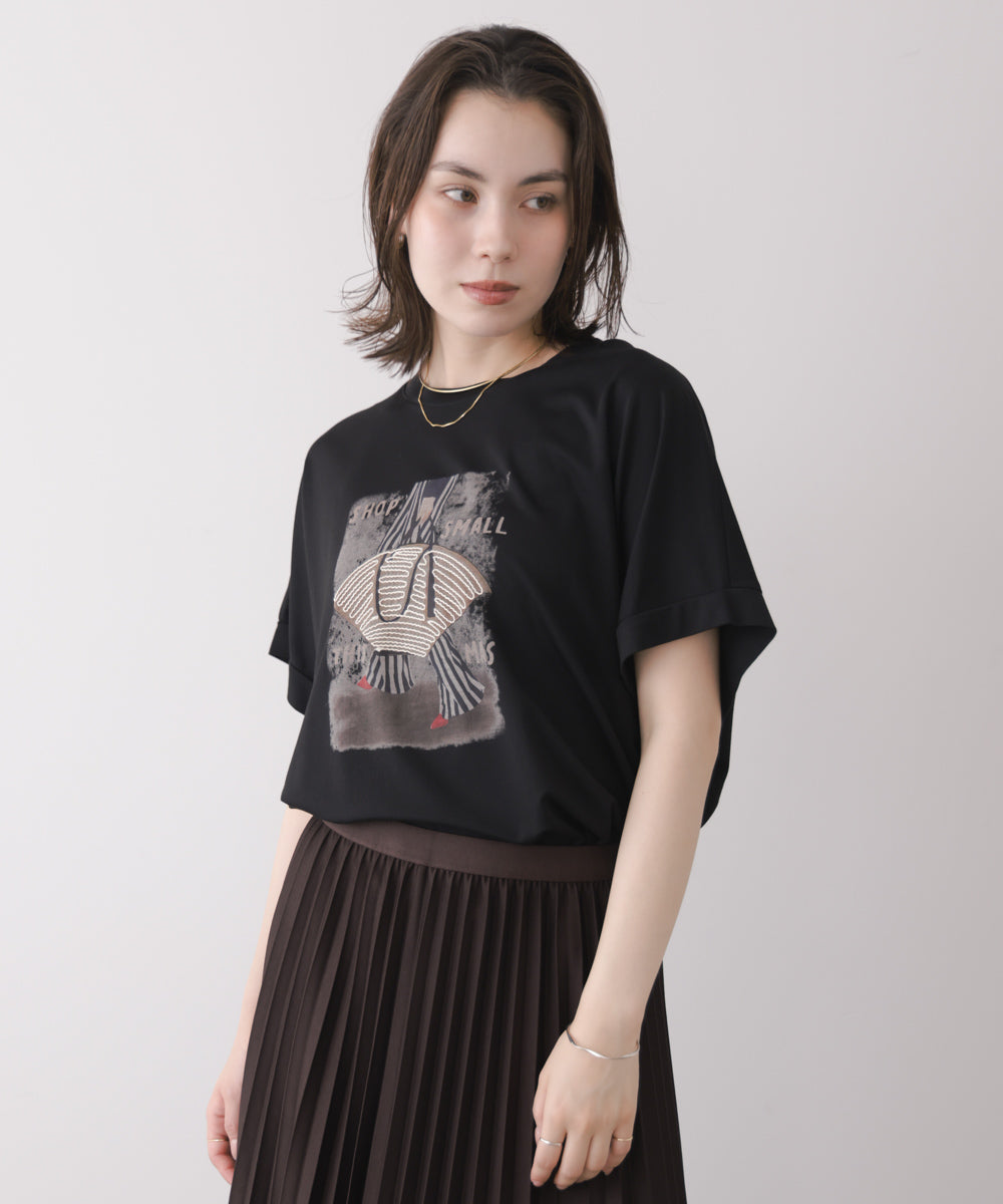 レディバッグモチーフTシャツ