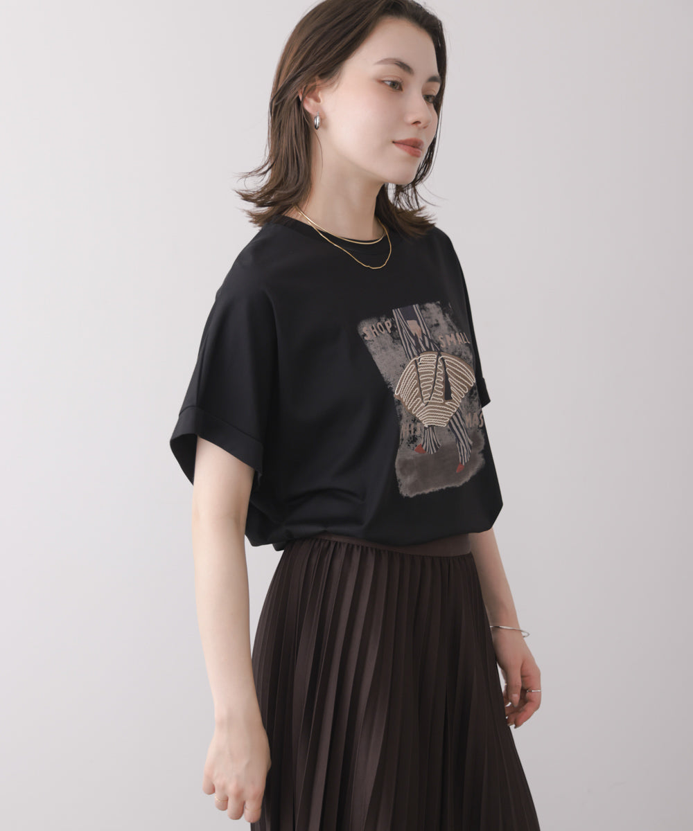 レディバッグモチーフTシャツ