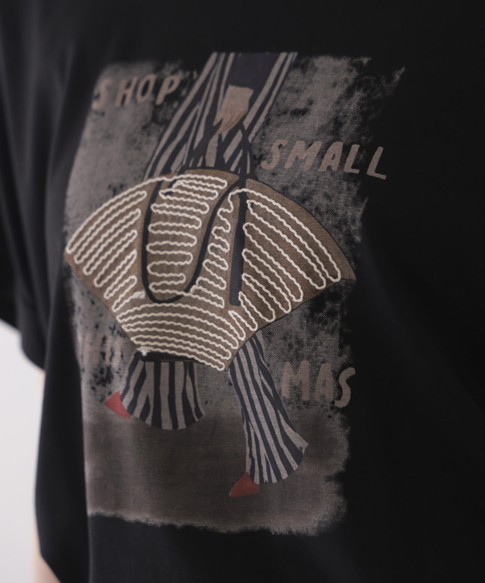 レディバッグモチーフTシャツ