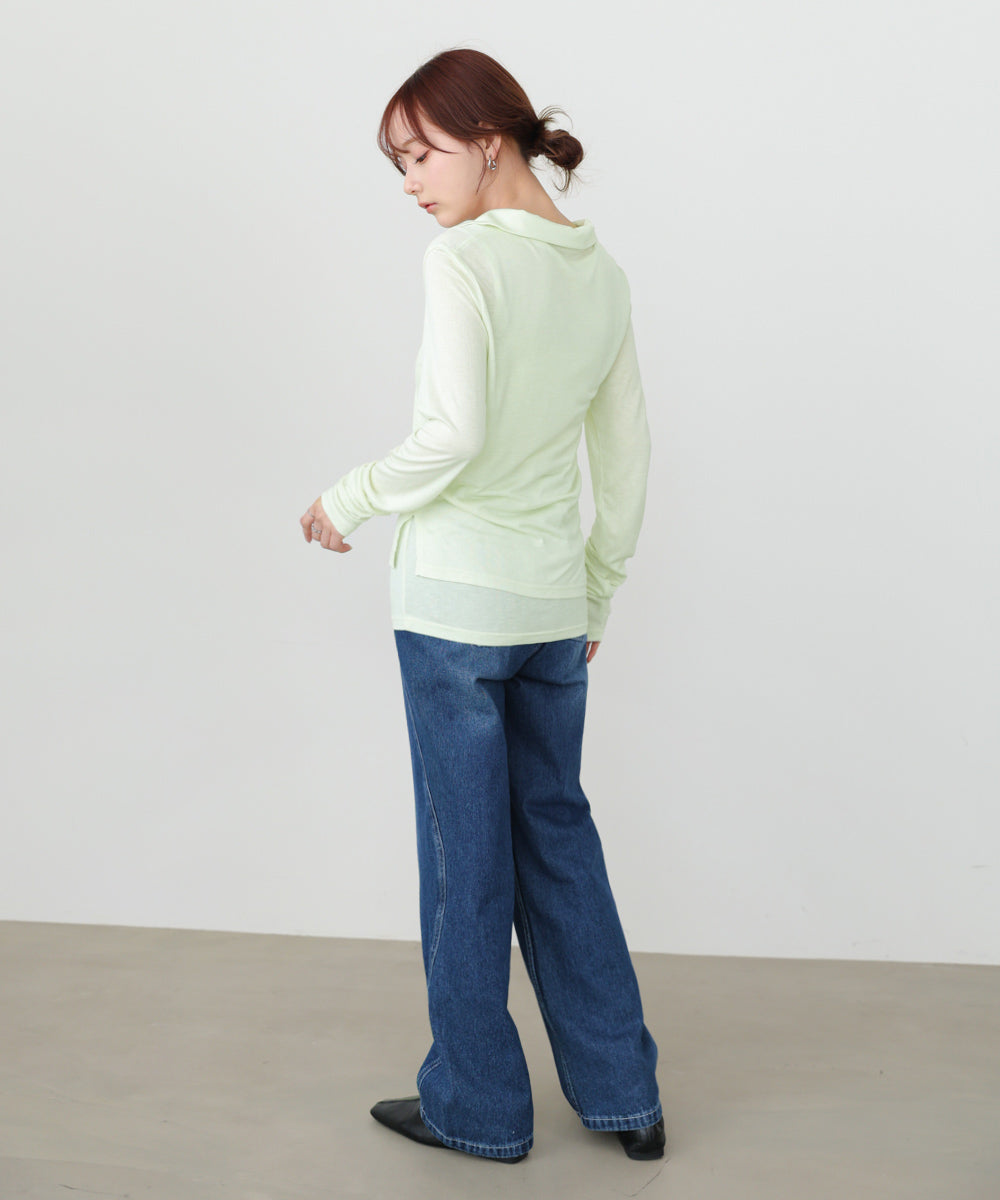 スキッパーカットソー+タンクSET