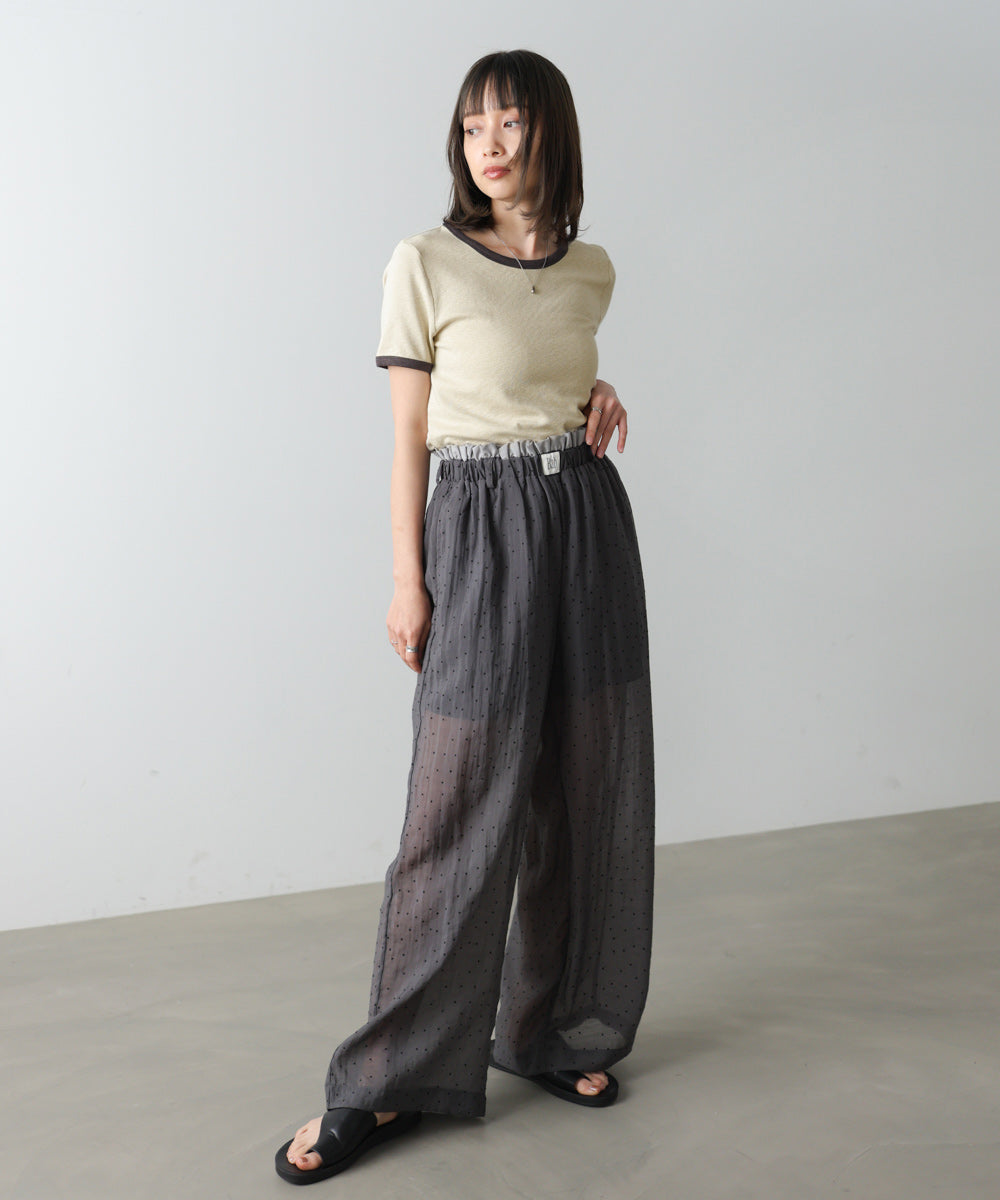 配色リンガーTシャツ