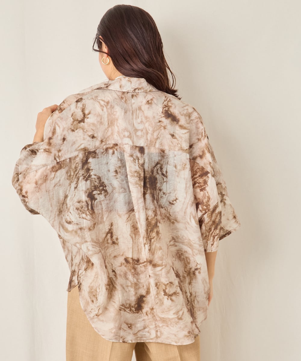 PRINTED SHORT SLEEVE SHIRTGR