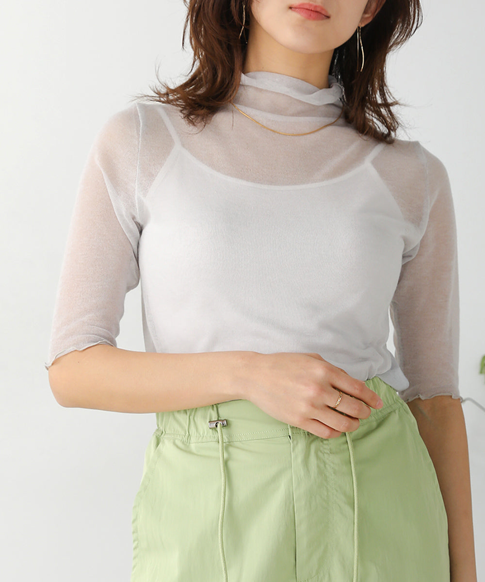 BouJeloud メローシアーカットトップス