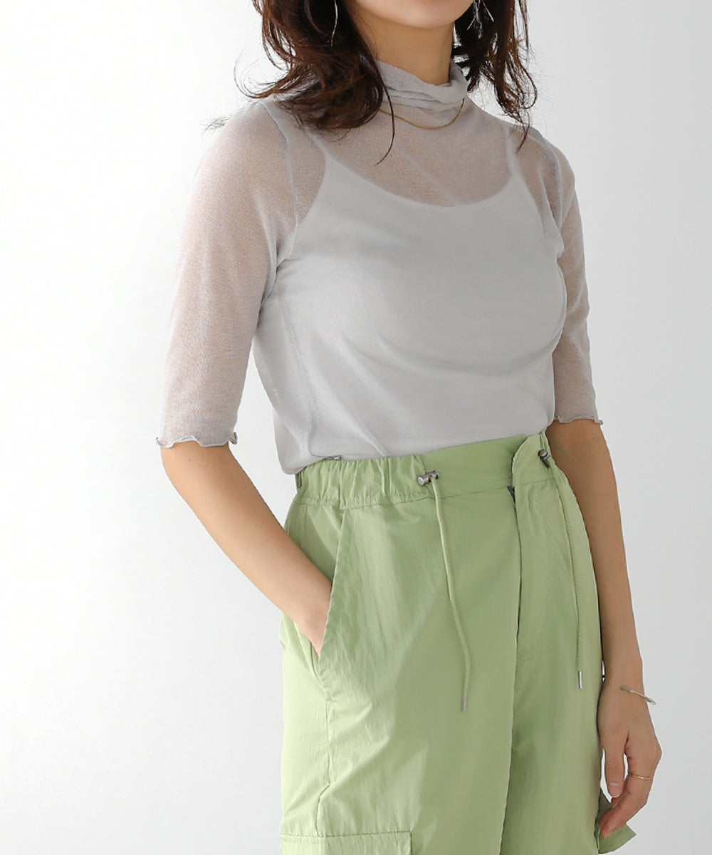 BouJeloud メローシアーカットトップス