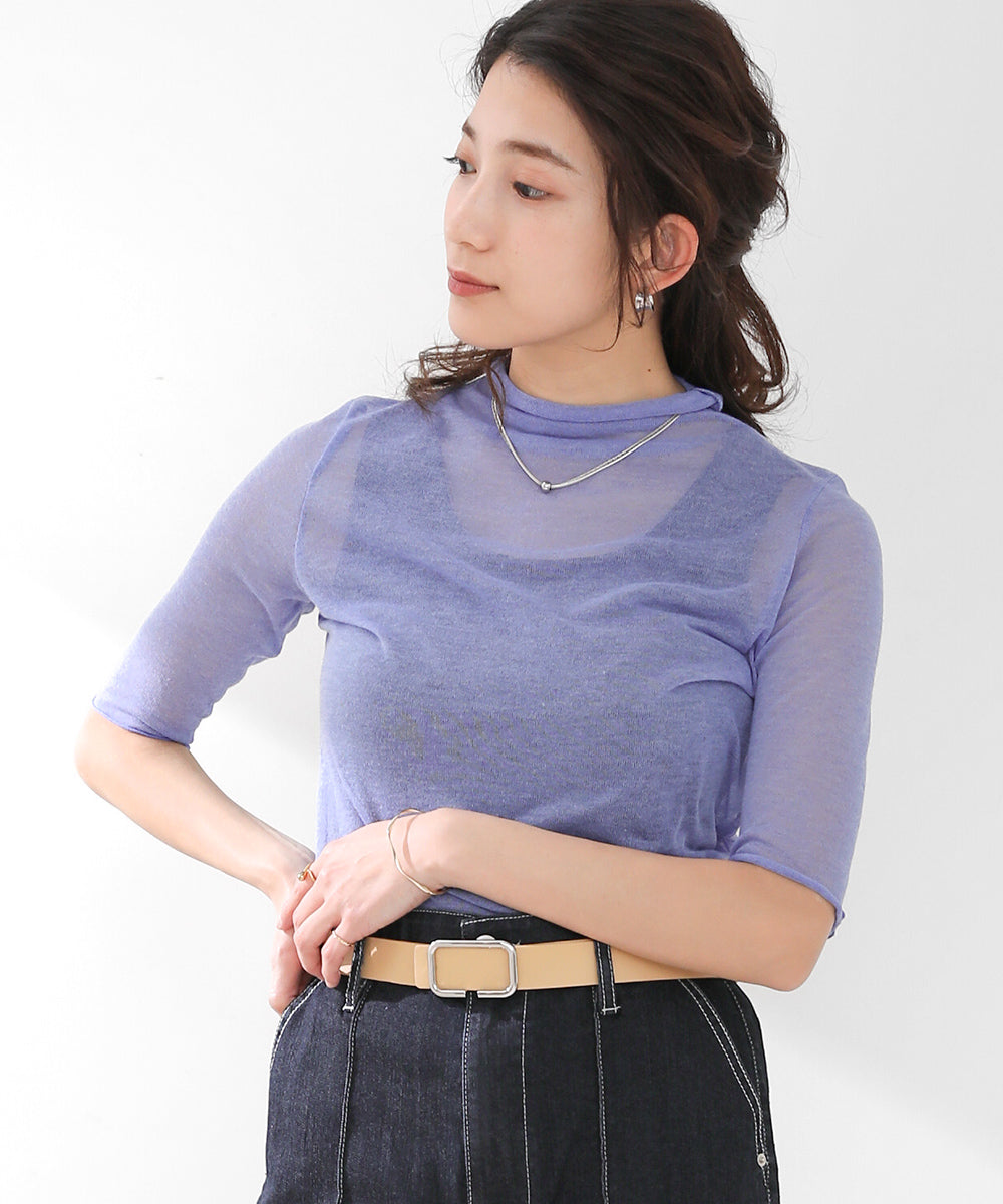 BouJeloud メローシアーカットトップス