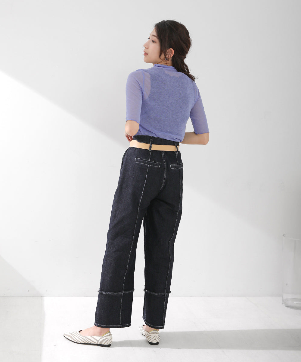 BouJeloud メローシアーカットトップス
