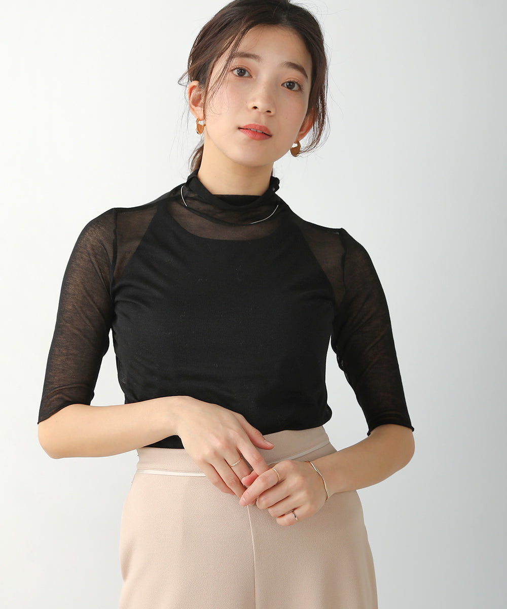 BouJeloud メローシアーカットトップス