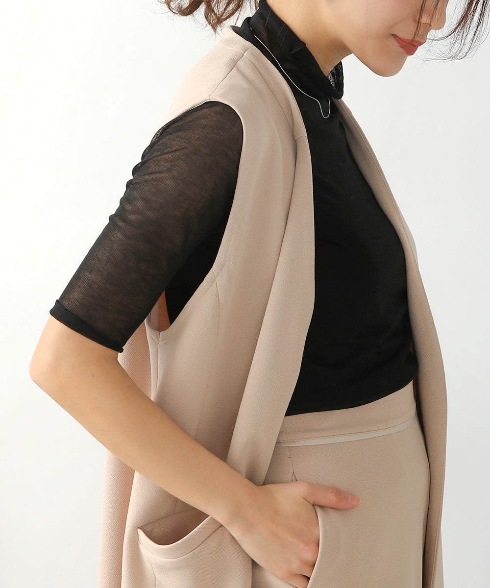 BouJeloud メローシアーカットトップス