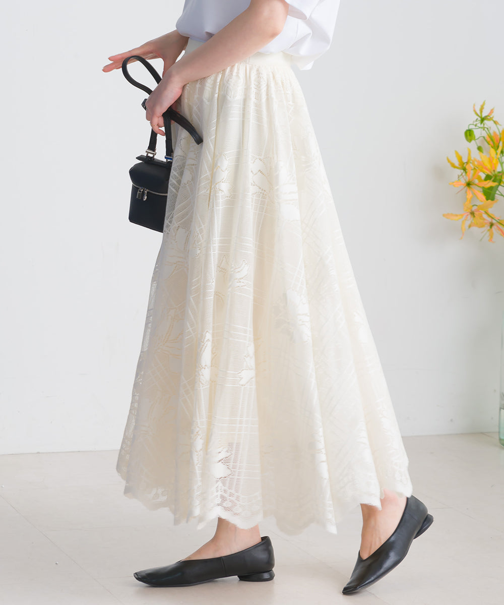 レーススカート