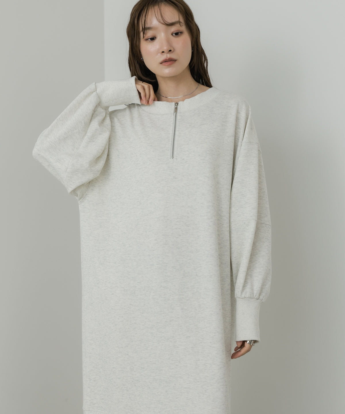 上品見え美シルエットマーメイドカットワンピース