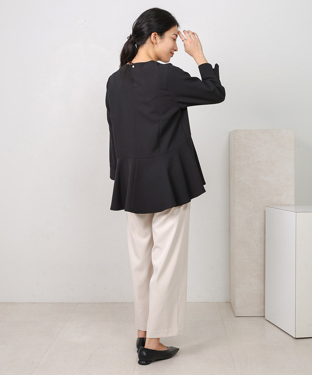 とろみパール付き切り替えブラウス