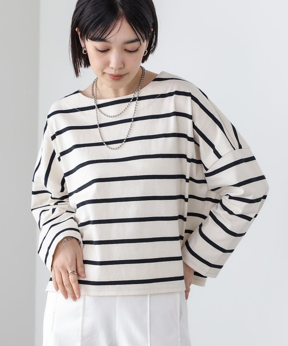 ワイドボーダープルオーバー