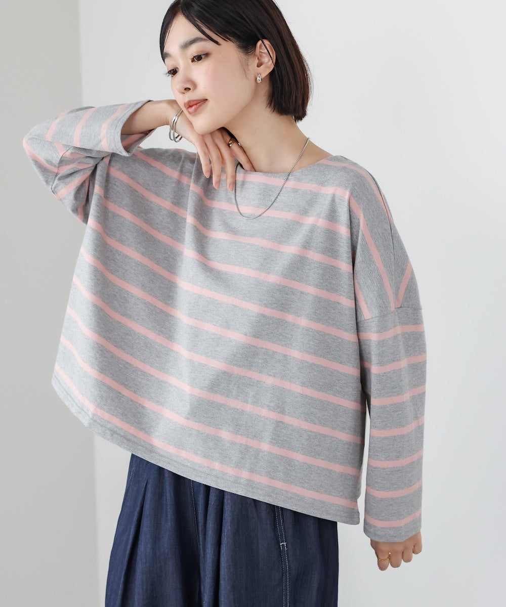 ワイドボーダープルオーバー